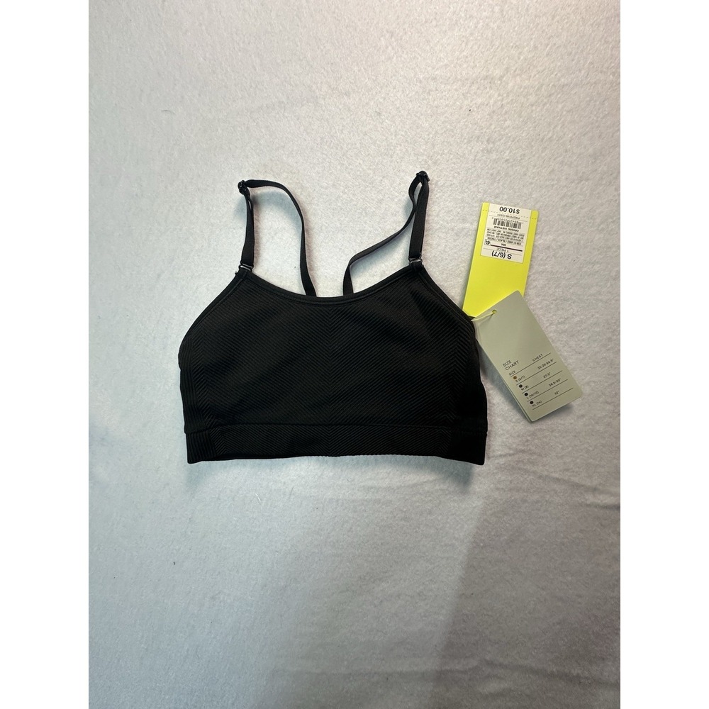 All In Motion Girls Black Size 6/7 Bra With Adjustable Strap